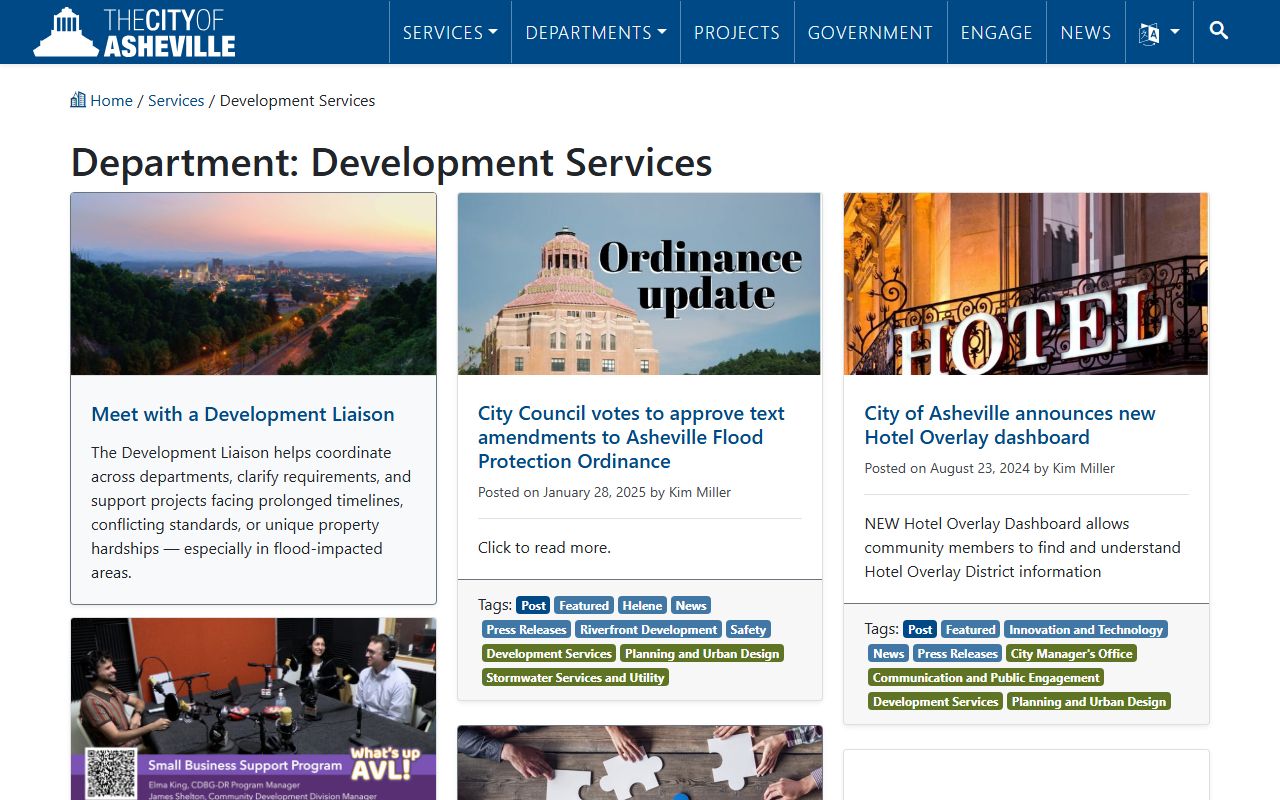 Asheville phone directory development services