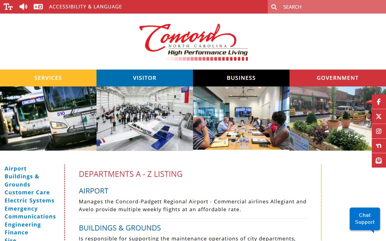 Concord phone directory city public records