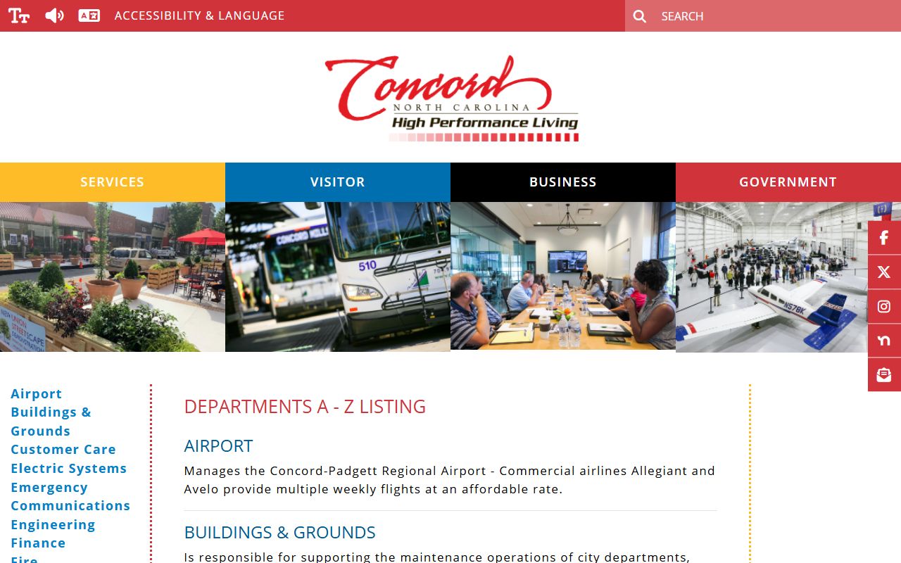 Concord phone directory development services