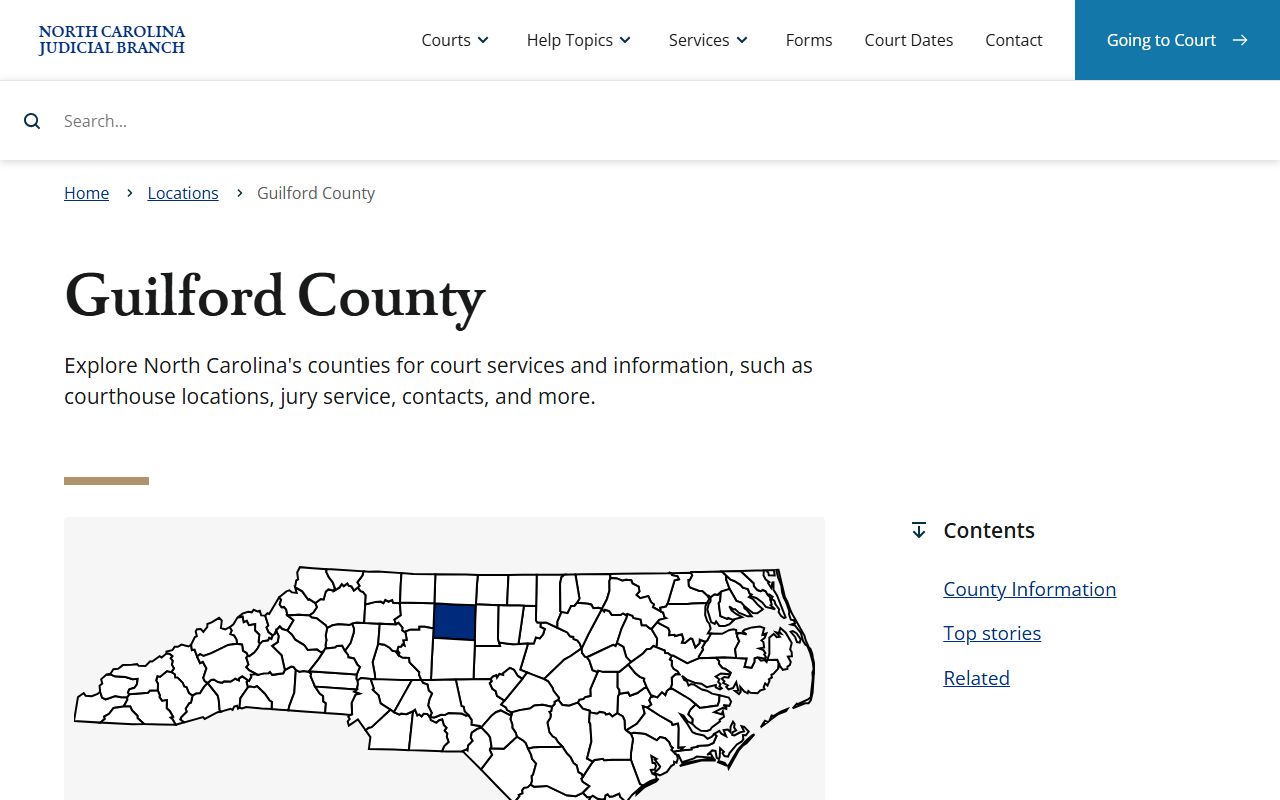 Guilford County clerk of court phone directory